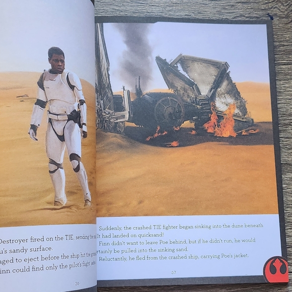 Star Wars The Force Awakens Book and Puzzle - Picture 5 of 7